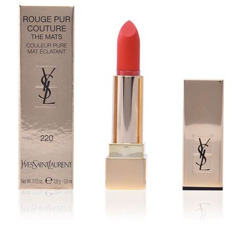 ysl 220 crazy tangerine|Yves Saint Laurent Rouge Pur Couture The Mats 220 Crazy .